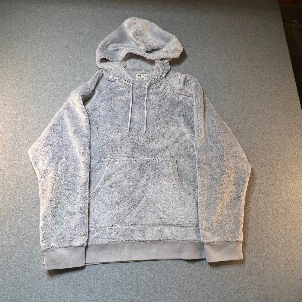 Hollister Gilly Hicks Long Sleeve Lounge Hoodie Women's Size Large Light Gray